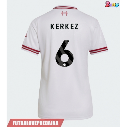 Lacne Ženy Futbalové dres Liverpool Milos Kerkez #6 2026-27 Krátky Rukáv - Preč